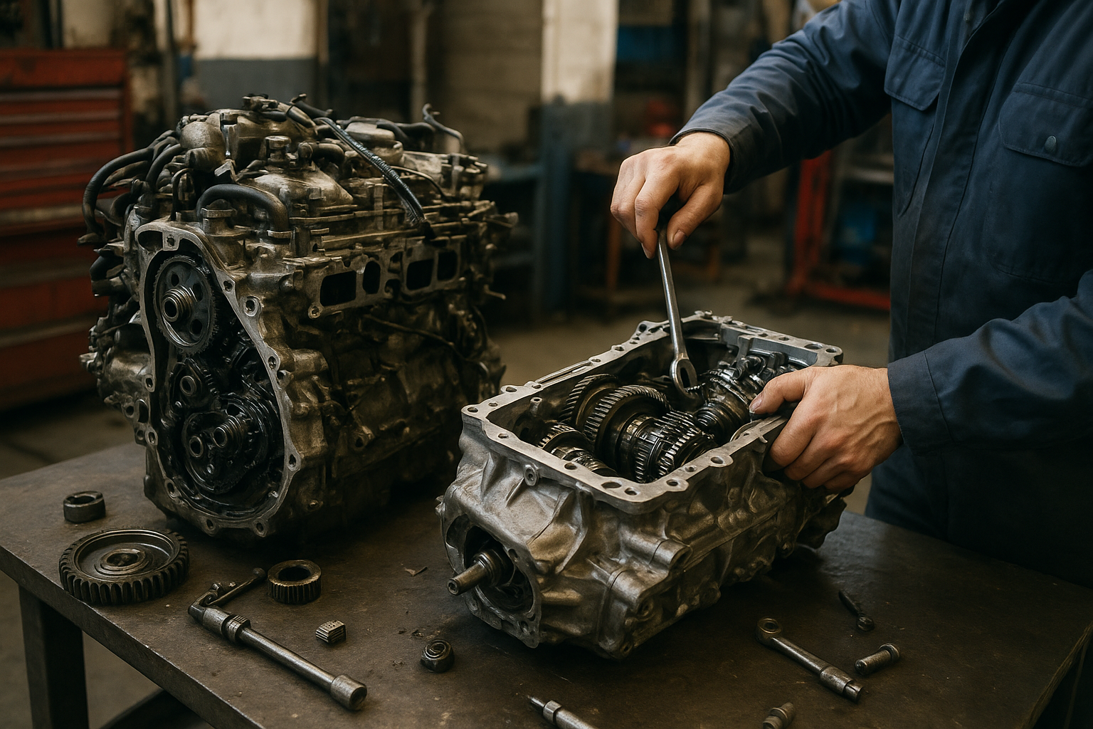 Engine & Gear Box Overhaul